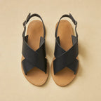 Sandales Acoyte - Black Croco