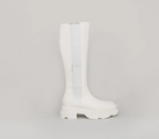 Bottines Gao Platform Knee - White