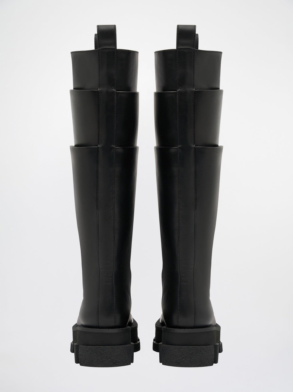 Bottines Both X Dion Lee Gao Platform Cargo Knee - Black