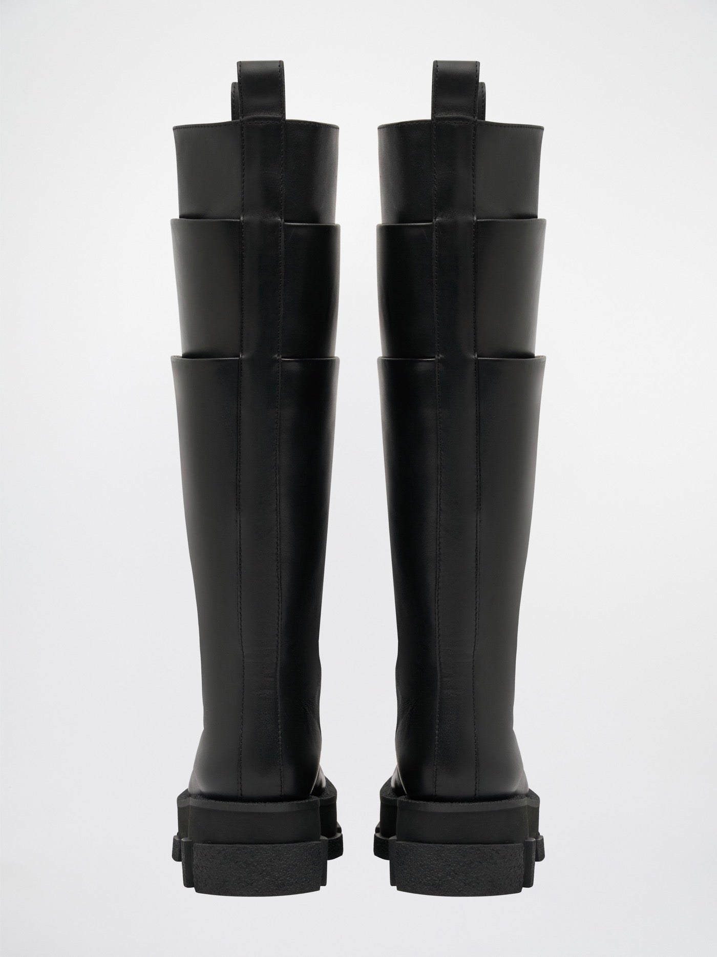 Bottines Both X Dion Lee Gao Platform Cargo Knee - Black