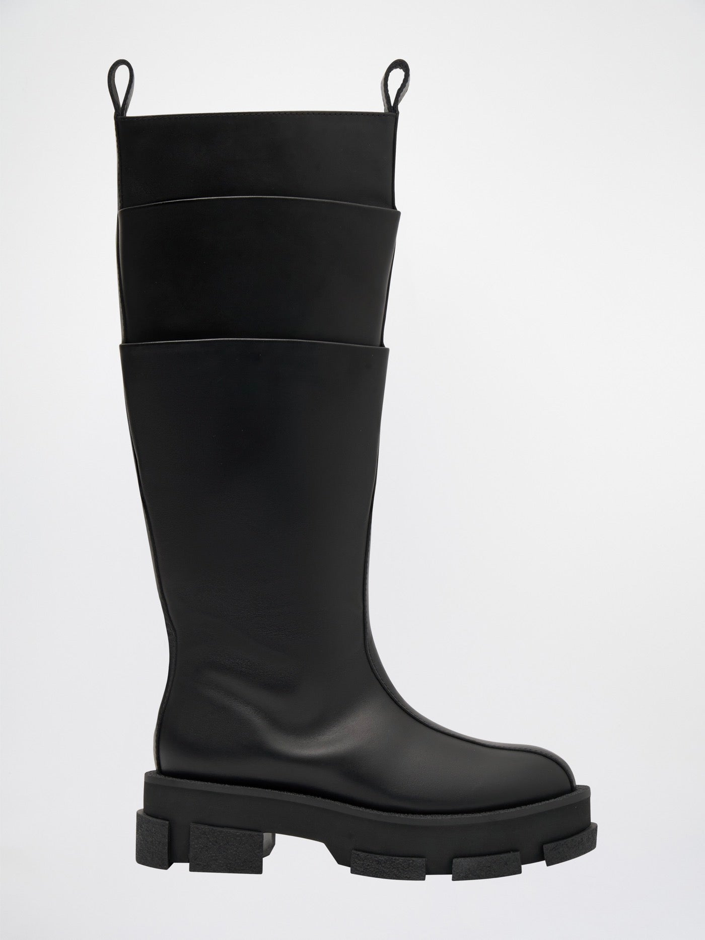 Bottines Both X Dion Lee Gao Platform Cargo Knee - Black