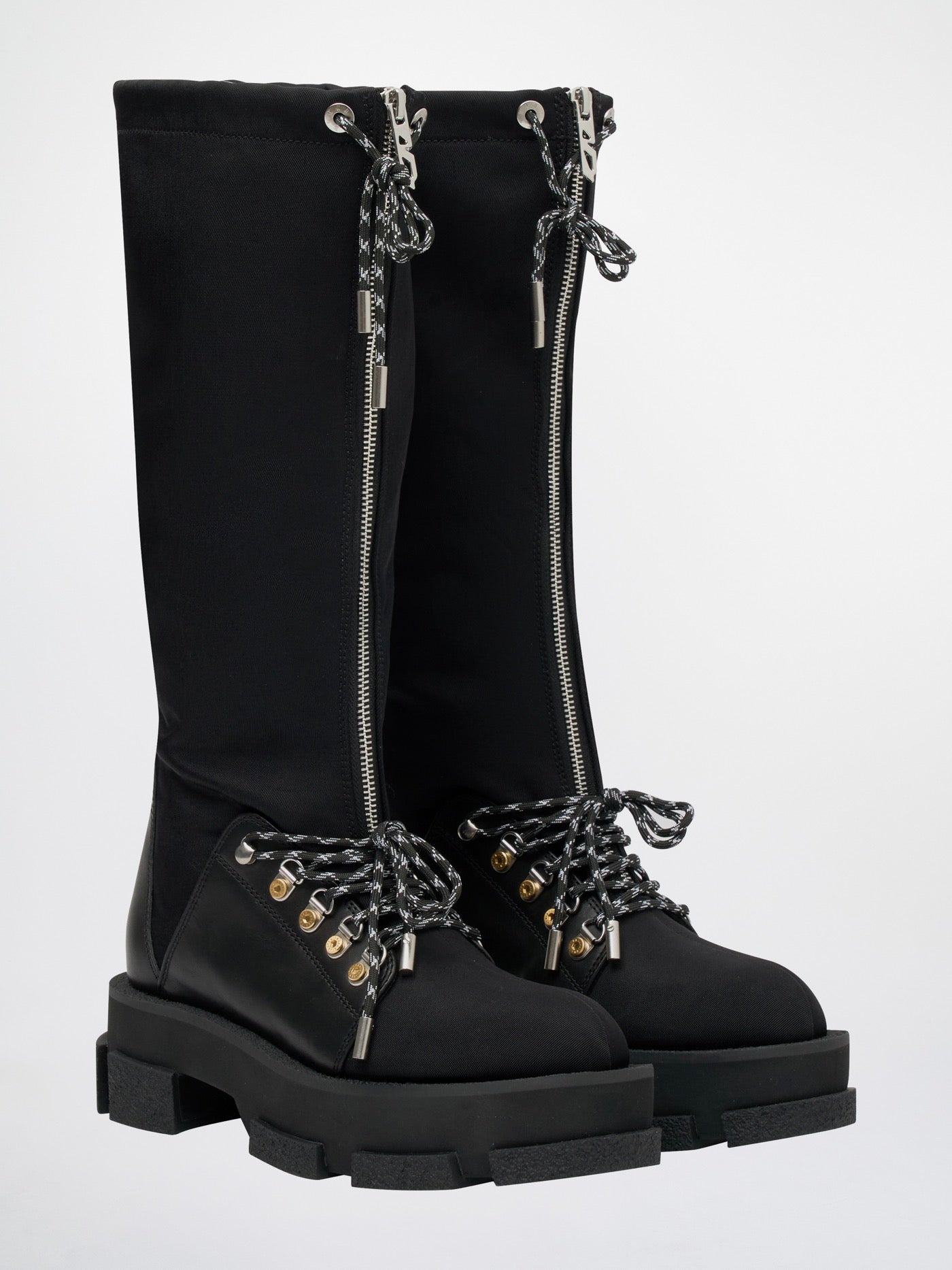 Bottines Both X Dion Lee Gao Platform Over With Lacing - Black