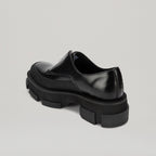 Derbies Gao Platform Zip - Black
