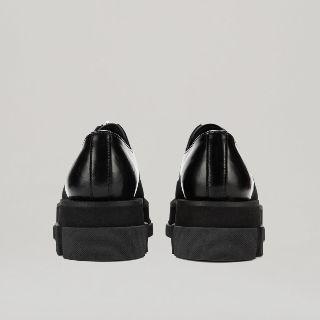 Derbies Gao Platform Zip - Black