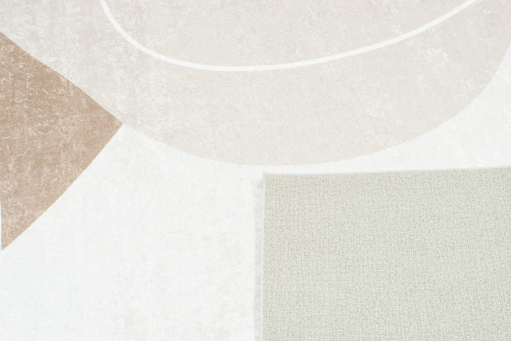 Grege - Tapis D'Intérieur - Polyester Imprimé - Beige