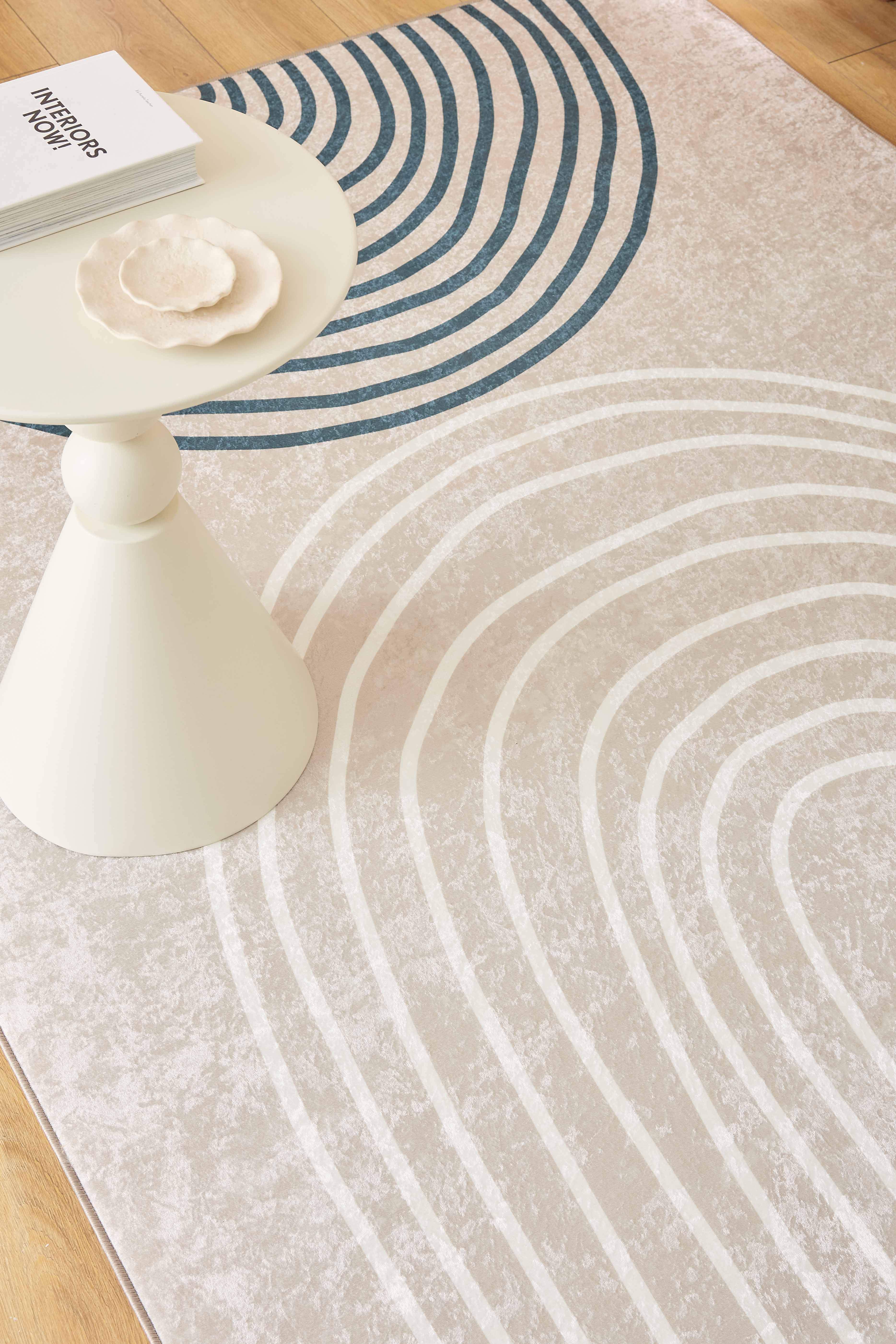 Grege - Tapis D'Intérieur - Polyester Imprimé - Beige