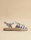 Espadrilles Grenade - Cuir Dore - Femme