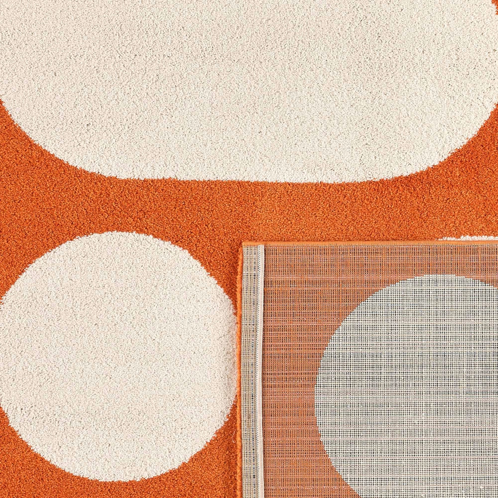 Groovy - Tapis D'Intérieur - Polypropylène - Orange