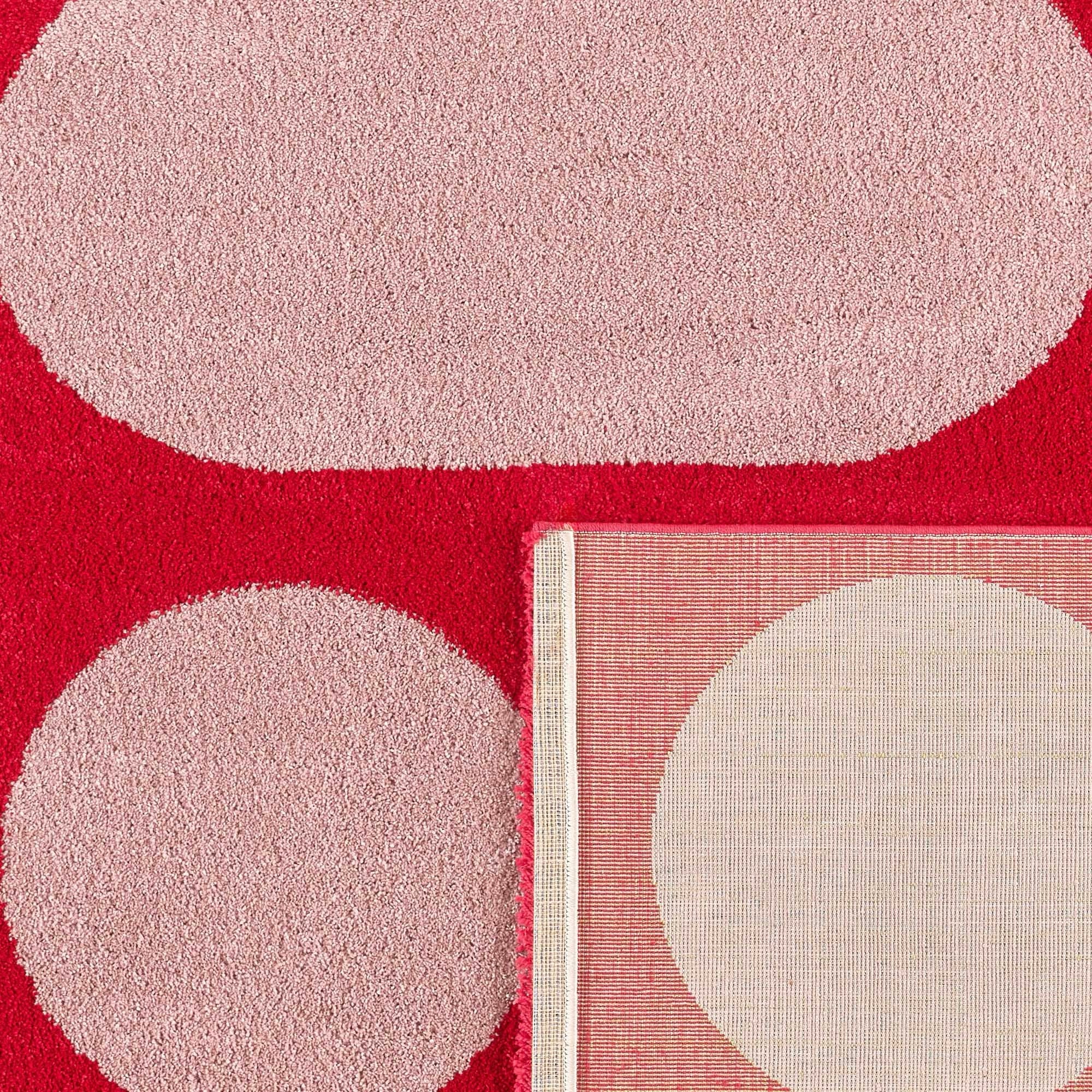 Groovy - Tapis D'Intérieur - Polypropylène - Rouge
