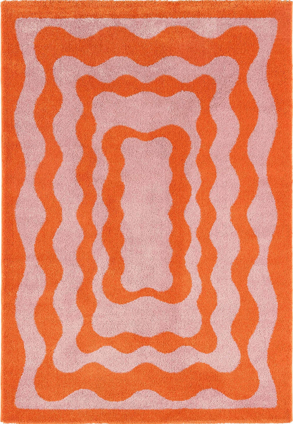 Groovy - Tapis D'Intérieur - Polypropylène - Orange