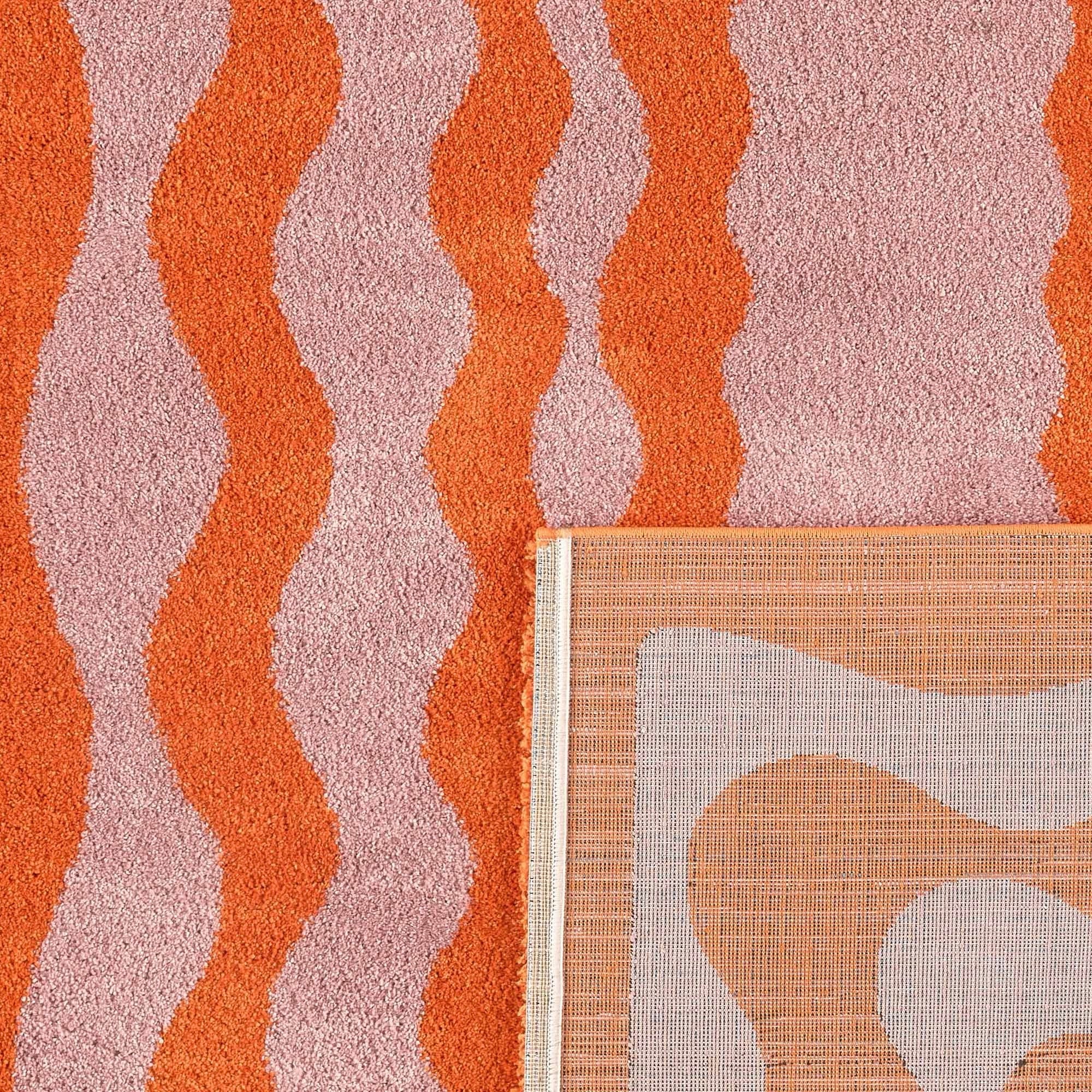 Groovy - Tapis D'Intérieur - Polypropylène - Orange