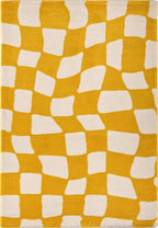 Groovy - Tapis D'Intérieur - Polypropylène - Jaune
