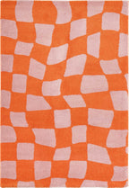 Groovy - Tapis D'Intérieur - Polypropylène - Orange