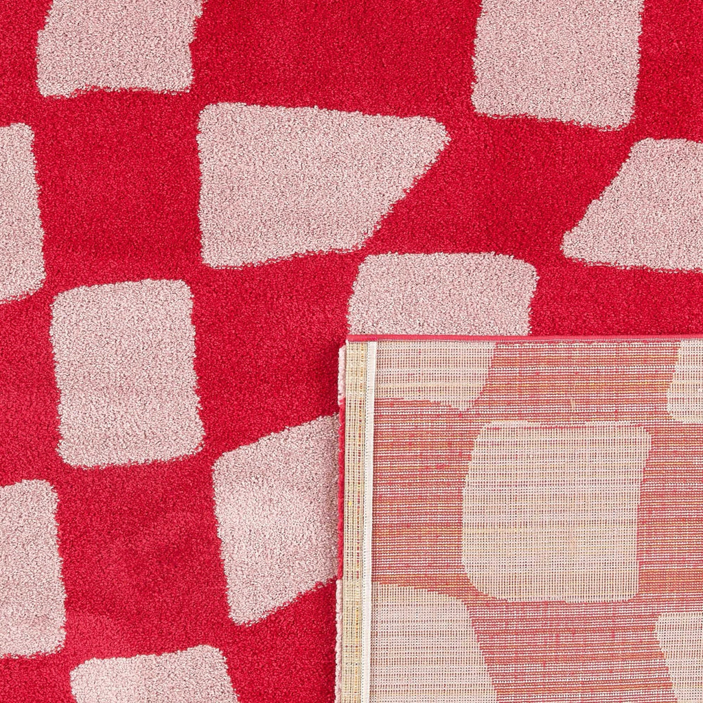 Groovy - Tapis D'Intérieur - Polypropylène - Rouge