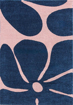 Groovy - Tapis D'Intérieur - Polypropylène - Bleu