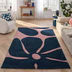 Groovy - Tapis D'Intérieur - Polypropylène - Bleu