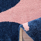 Groovy - Tapis D'Intérieur - Polypropylène - Bleu