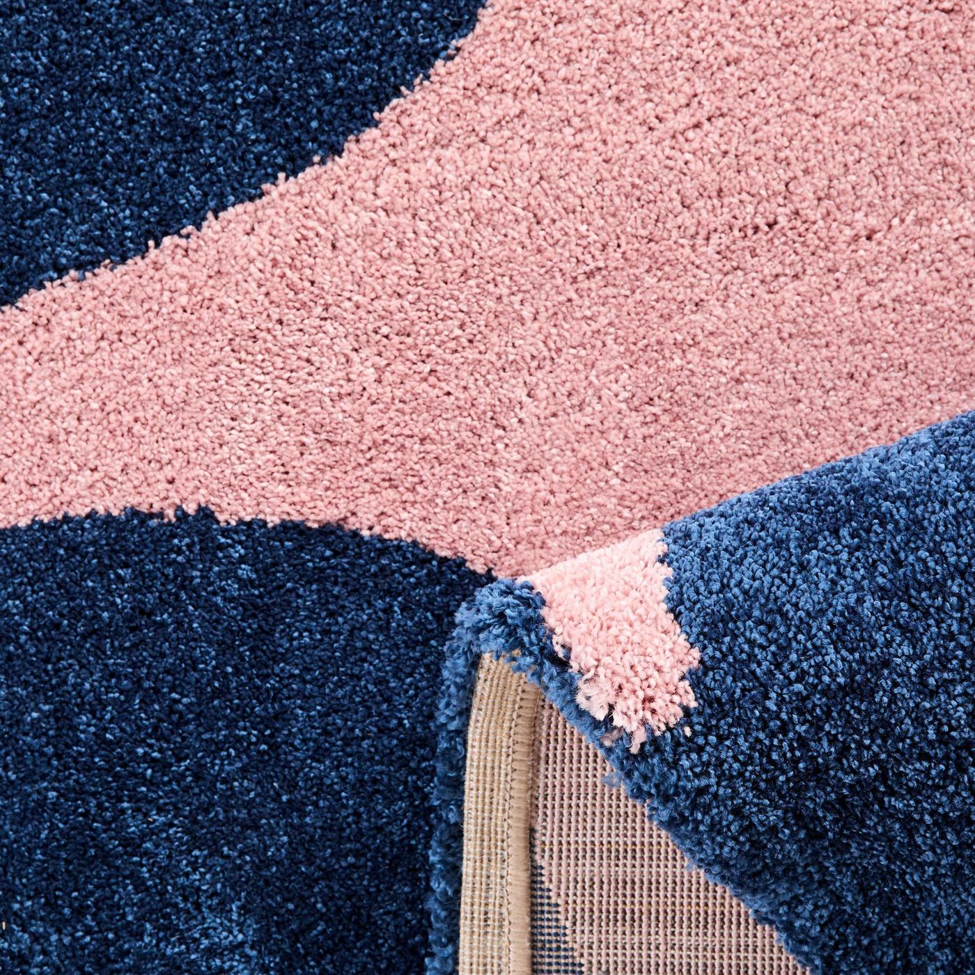 Groovy - Tapis D'Intérieur - Polypropylène - Bleu
