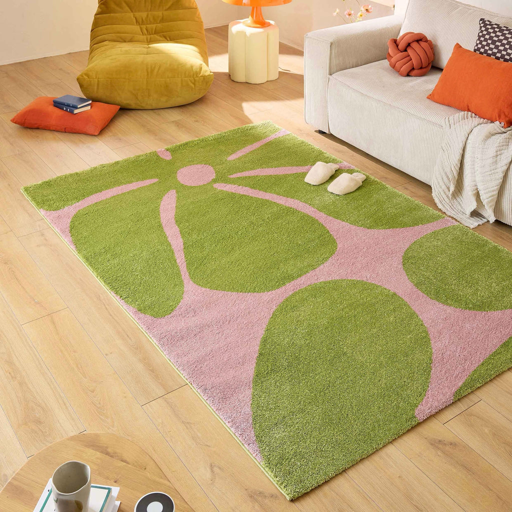 Groovy - Tapis D'Intérieur - Polypropylène - Vert