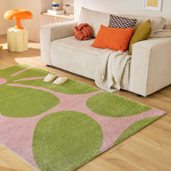 Groovy - Tapis D'Intérieur - Polypropylène - Vert
