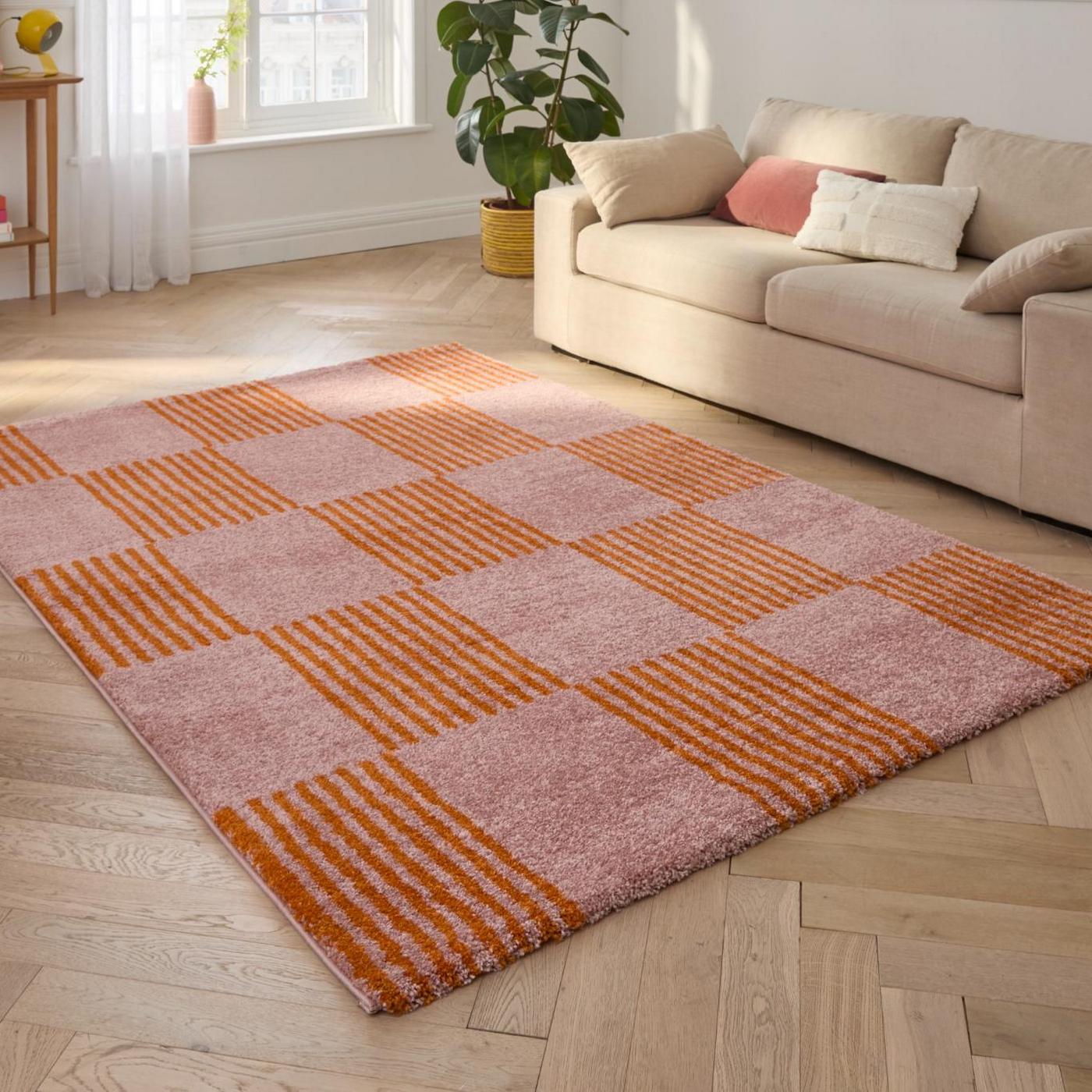 Groovy - Tapis D'Intérieur - Polypropylène - Orange