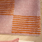 Groovy - Tapis D'Intérieur - Polypropylène - Orange