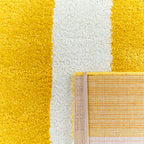 Groovy - Tapis D'Intérieur - Polypropylène - Jaune