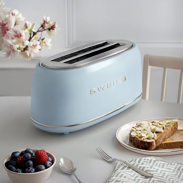 Grille Pain Baguette Vintage - Bleu