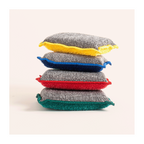 Lot de 4 éponges lavables 4 couleurs