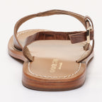 Sandales Timo - Croco Camel
