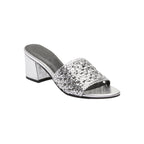 Sandales A Talons Kewanee - Argent