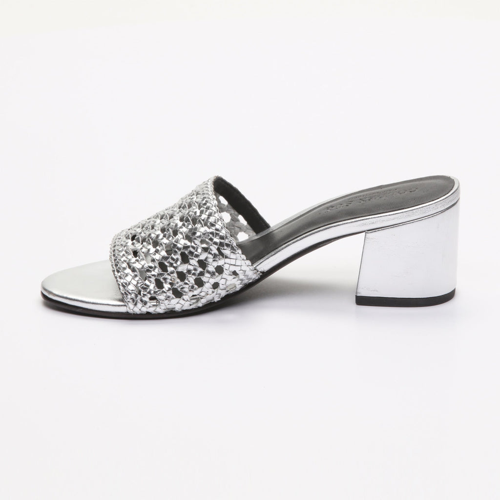 Sandales A Talons Kewanee - Argent