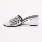 Sandales A Talons Kewanee - Argent