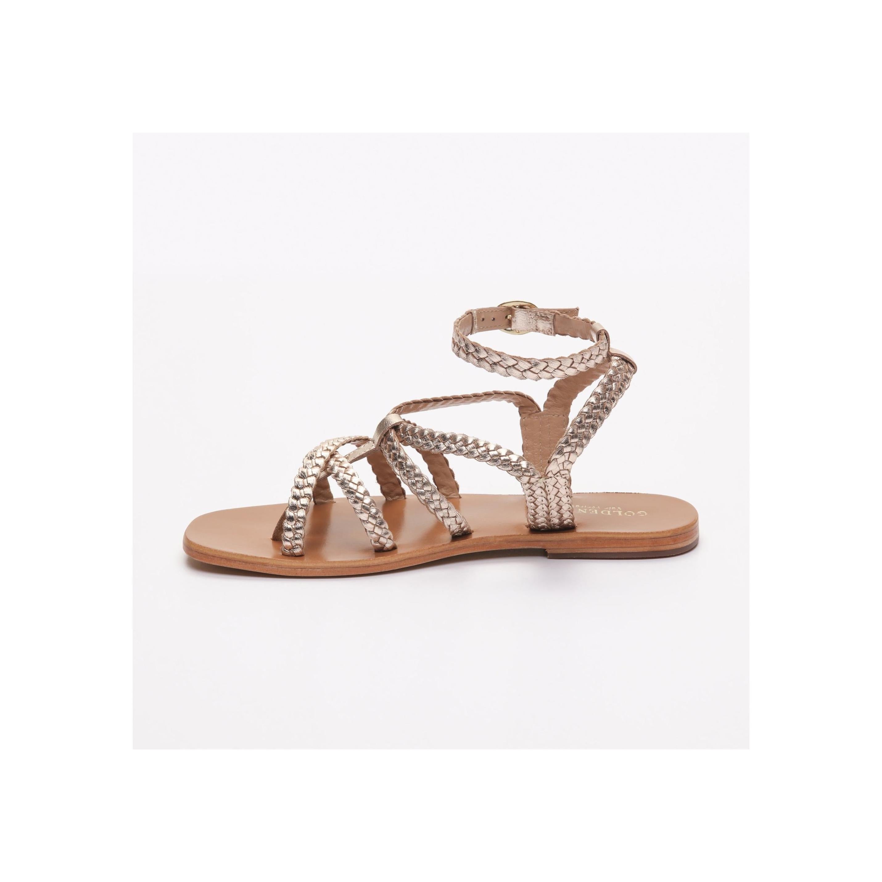 Sandales Banu - Or