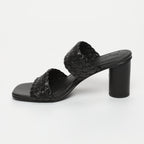 Sandales A Talons Lila - Noir