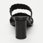 Sandales A Talons Lila - Noir
