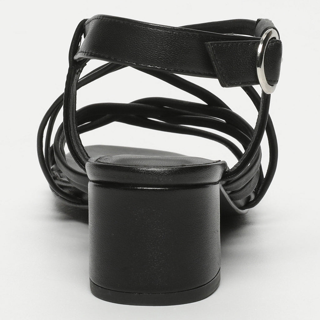 Sandales A Talons Wilobe - Noir