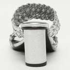 Sandales A Talons Lila - Argent