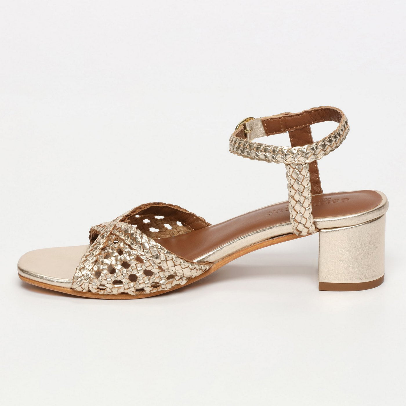 Sandales A Talons Roselle - Doré