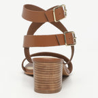 Sandales A Talons Matira - Marron