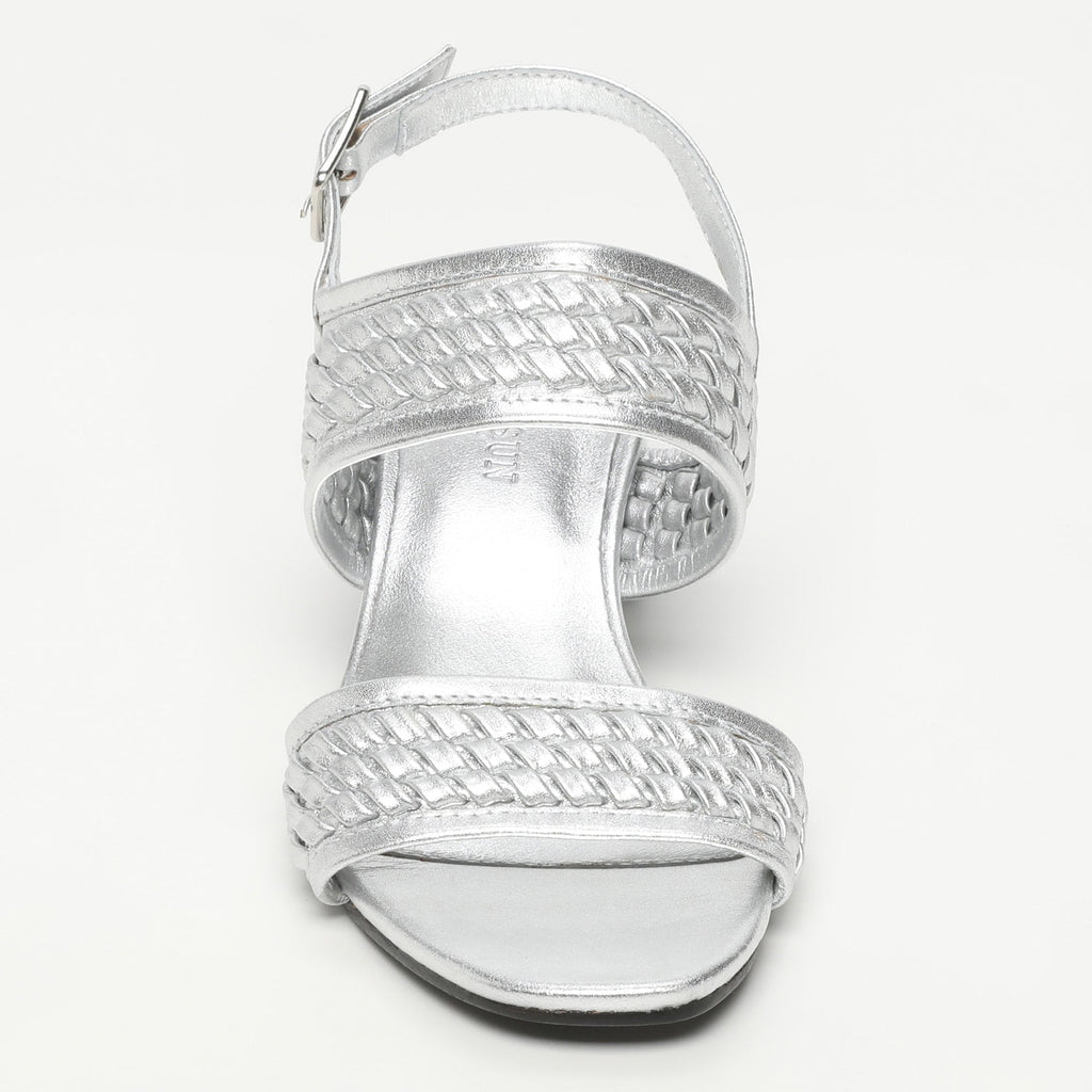 Sandales A Talons Berenice - Argent