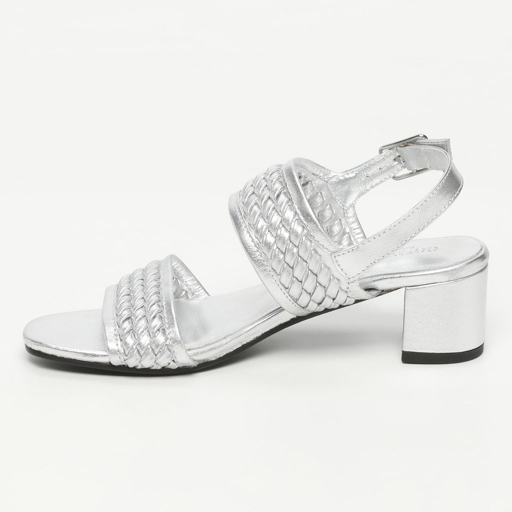 Sandales A Talons Berenice - Argent