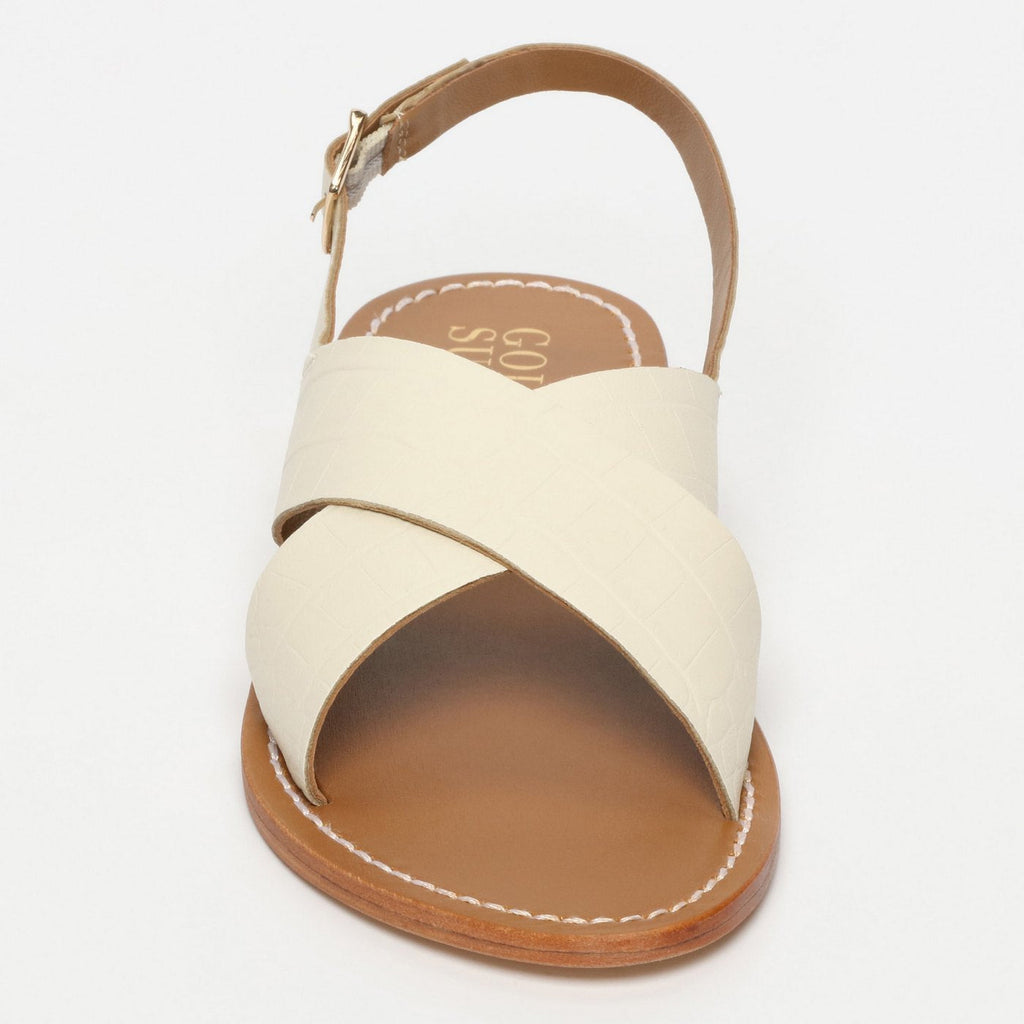 Sandales Rosedale - Blanc Croco