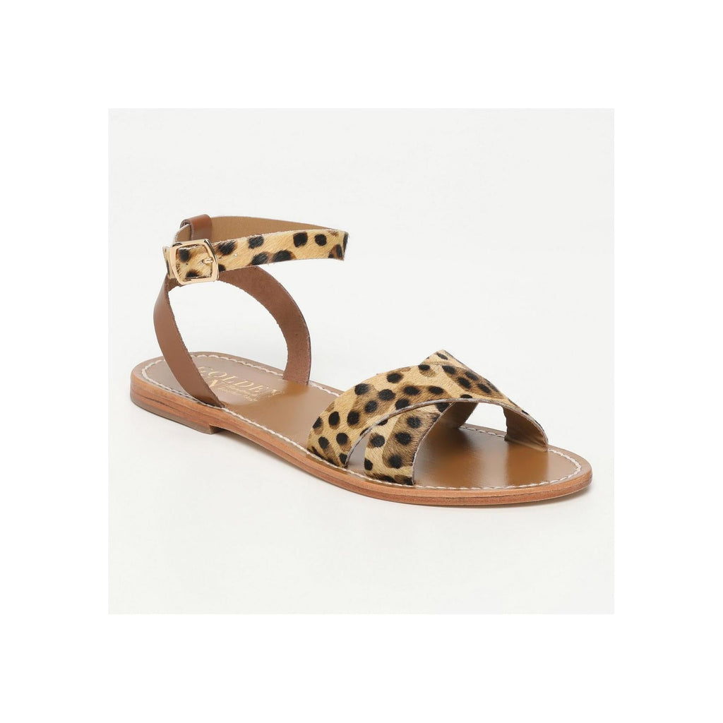 Sandales Amapola - Marron et Leopard