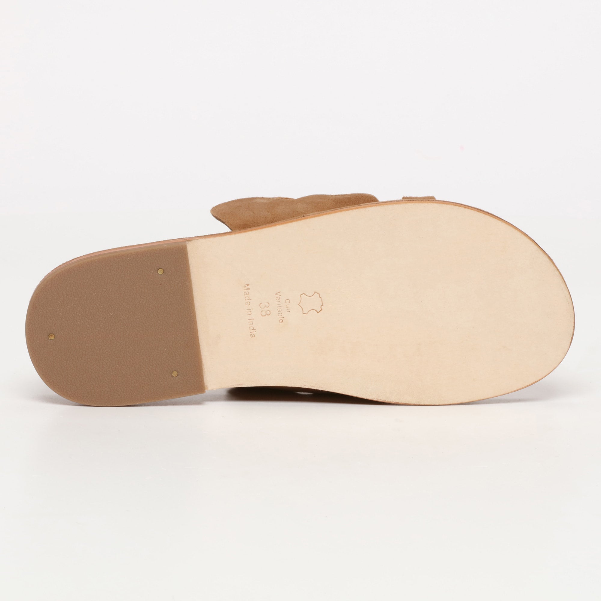 Sandales - Miel - Camel
