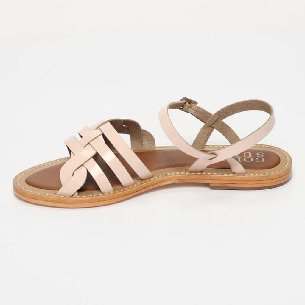 Sandales Ysabel - Clair Rose Vernis