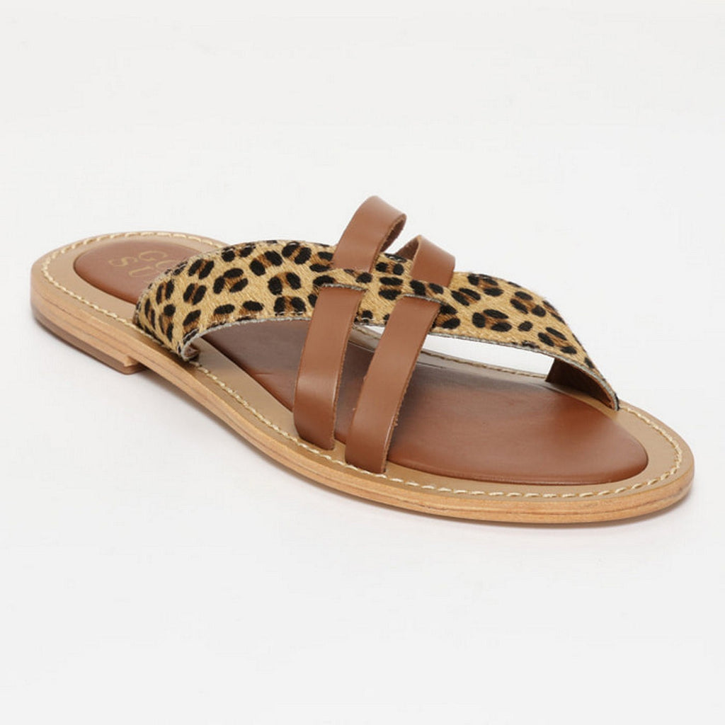 Sandales Felicia - Léopard & Camel