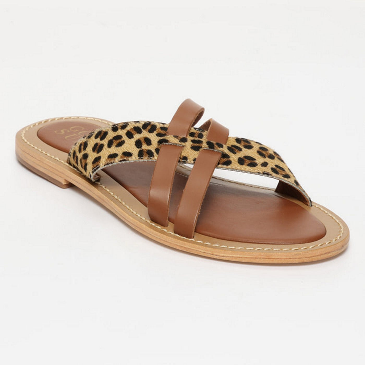 Sandales Felicia - Léopard & Camel