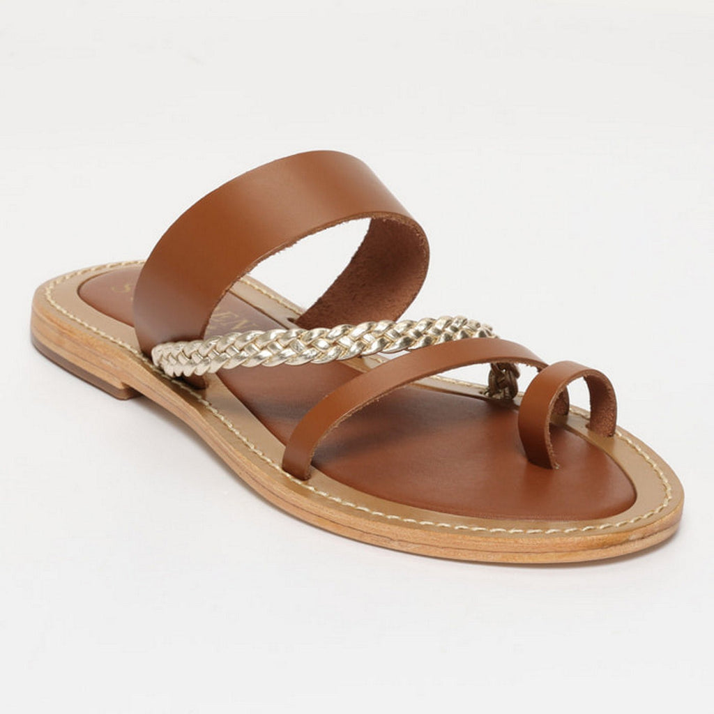 Sandales Hazel - Camel & Doré