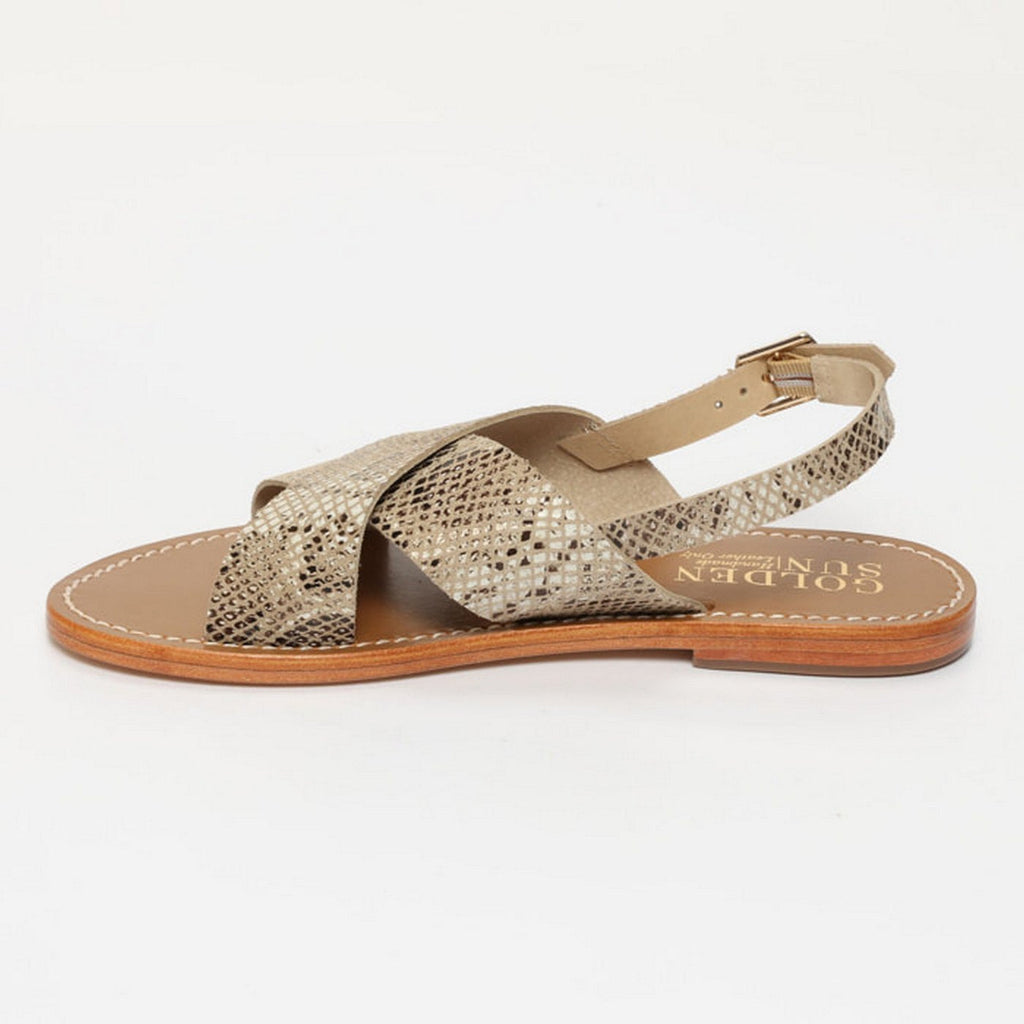 Sandales Rosedale - Beige Serpent